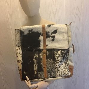 Cowhide Backpack